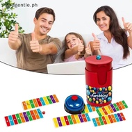 [GG] 1 Set Fun Fast Bead Grabbing Two-player Game With Bells Match Color Line Bingo Board Games For 