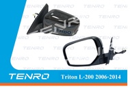 กระจกมองข้าง มิตซูบิชิ L-200 Mitsubishi Triton L-200 2006-2014 3 สาย ปรับไฟฟ้า