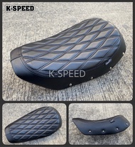 เบาะ Honda Monkey 125 ลายข้าวหลามตัด แบรนด์ Diabolus [ส่งจาก K-SPEED] (HM012) a As the Picture One