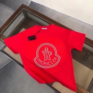 Moncler2026 Moncler-New Style 6XL Early Spring New Style Short-Sleeved T-Shirt Men Style Women Coupl