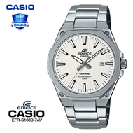 นาฬิกาข้อมือ Casio Edifice Chronograph รุ่น EFR-S108D-1AV Black หน้าปัดสีดำ รับประกัน 1ปี พร้อมส่ง