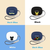 for Shokz OpenDots One (E310) Case Cartoon Silicone Soft Case Lanyard Pendant Shokz OpenDots One Pro