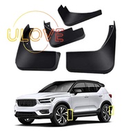 Black Mudguards for Volvo XC40 2023 New Energy Mud Flaps Flaps Splash Guards Fender Car Mudflaps Fro