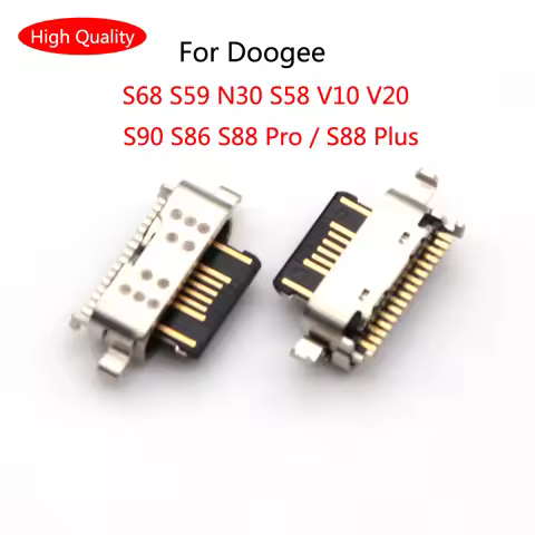 2PCS/Lot For Doogee S68 S59 N30 S58 V10 V20 / S90 S86 S88 Pro / S88 Plus USB Charging Dock Charge So