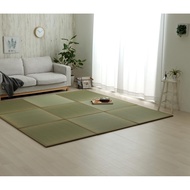 【Direct from Japan】Ikehiko #1111530010206 Rugs, Set of 9, Dust Mites, U-Tatami Mat, Green, Approx. 3