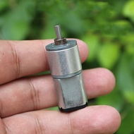 Micro 16MM All-Metal Gearbox Gearbox Gear Motor D-Axis DC 3V-6V 80RPM Slow High Torque DIY Robot Eng