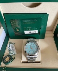 『已交流』👏👏👏勞力士 Oyster Perpetual 124300 ROLEX 蠔式恆動型 大三針 2021年最新款 新式保卡 超熱門 蒂芬妮藍