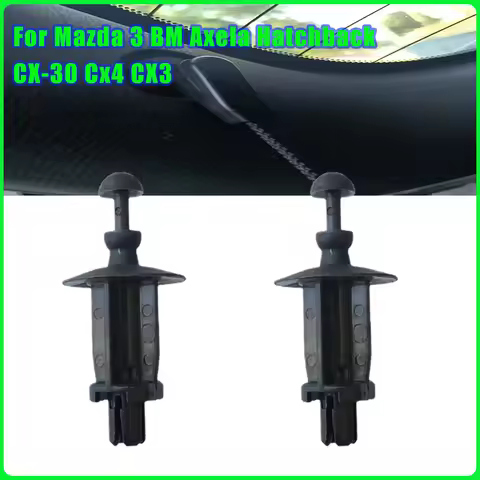 2X Trunk Hood Hook Tailgate Trim Panel Hanger BHN9-68-301 For Mazda 3 BM Axela Hatchback CX-30 Cx4 C