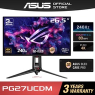 ASUS ROG Swift OLED PG27UCDM 4K QD OLED 240Hz 26.5-inch Gaming Monitor G-SYNC