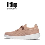 Giày Thể Thao Nữ FitFlop Dệt SUPER-Q Có Dây - Beige Buff - JH9-C70