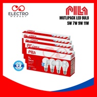 PILA LED Bulb Multipack 5W 7W 9W 11 Watt E27 6500K [Buy 3 Get 1 Free]