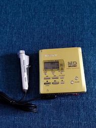 【華仔】索尼MD隨聲聽SONY MD MZ-R55功能正常。成色一般