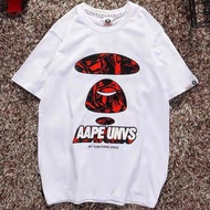 TopBrands 🇲🇾 100% Original Quality Premium 1:1 AAPE BAPE A Bathing APE t shirt lelaki murah baju tshirt men t-shirt cott