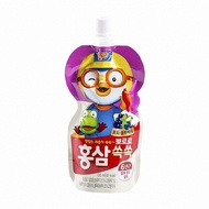 [Paldo] Pororo Red Ginseng drink Grape and Blueberry 100ml 뽀로로 홍삼쏙쏙 포도 블루베리 100ml | Korean Drink |