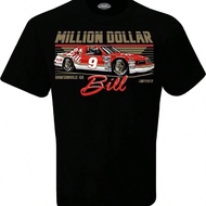 Bill Elliott 9 Nascars 2023 Million Dollar Bill Black T-Shirt