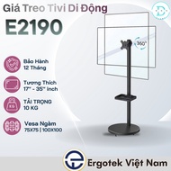 [E2190] [ErgoTek] Smart Moving TV Mount [17”-35” Inch] 360 Rotation
