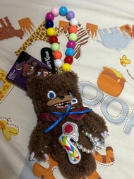 日本USJ環球影城 Hami Kuma 恐怖熊仔鎖匙扣 2025 日本正版（日本標籤）