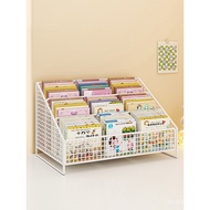 Book Shelf Shelf Painted Floating Integrated Reading Desktop Baby Small Table Children's Bedside Tab