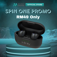 Infinity by HARMAN Spin One True Wireless Bluetooth Earbuds - Bluetooth 5.2 Dual EQ Mode