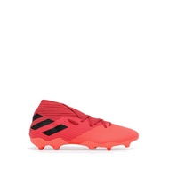 Adidas Nemeziz 19.3 Firm Ground Boots Men's Soccer Shoes - SIGNAL CORAL / CORE BLACK / GLORY RED