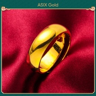 ASIX GOLD แหวนทองแท้  แหวนคู่รักแฟน แหวนผู้ชาย แหวนทองแท้ถูกๆ ไม่ดำ ไม่ลอก ทอง 24K ทองแท้ 999