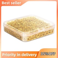 2000 Pcs Gold Jump Rings - 6mm Jump Rings for Jewelry Making, Open Jump Rings - O Rings - Jewelry Ju