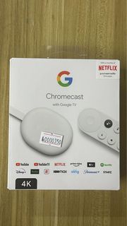 Google Chromecast with Google TV 4K 串流播放裝置（－個月保養）