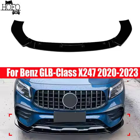 For Mercedes Benz GLB-Class X247 2020-2023 GLB180 200 220 GLB35 AMG Sport Models Car Front Bumper Li