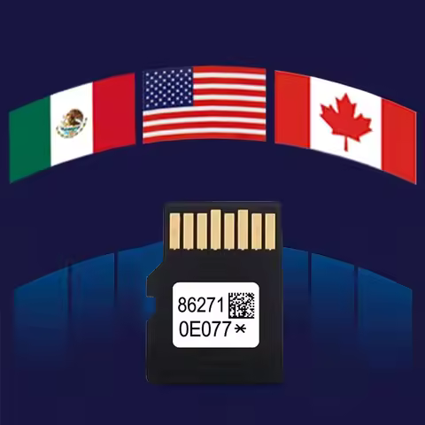 for Toyota Corolla Prius 4Runner Newest 2025 Navigation TF Card Latest Update OEM 86271-0E077 USA Ca