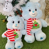 Carebears Christmas Doll Size 35/45 Cm With Cute Scarf Ready To Ship In Thailand