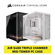 CORSAIR Air 5400 RS-R ARGB/LX-R RGB Triple Chamber Mid-Tower PC Case