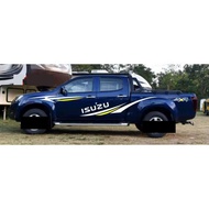 1คู่ อีซุซู ISUZU DMAX D-MAX สติ๊กเกอร์ สติกเกอร์ติดข้างประตู สติ๊กเกอร์แต่งลายรถ สติ๊กเกอร์ติดรถย