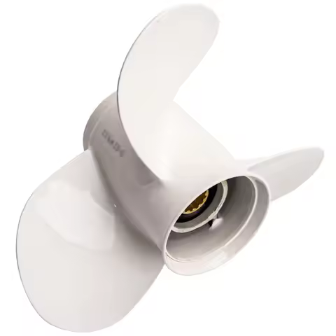 3 Blades Boat Propeller for Yamaha Outboard Motors 11-1/8"X13"-G 69W-45945-00-EL NEW Aluminum Suits 