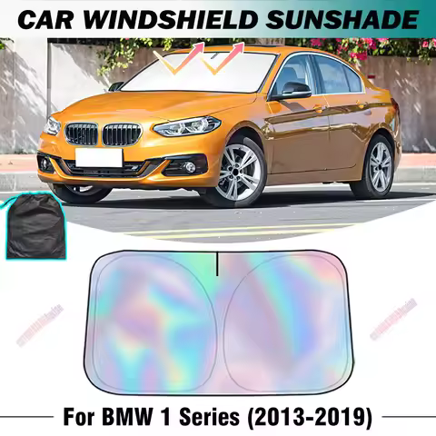 For BMW 1 Series F20 F21 2013-2019 Car Windshield Sunshade Cover Front Window Sun Shade Visor UV Pro