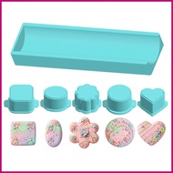Cake Pop Cutter Baking Press Tool Set with 7.87 inches Tray Baking Molds for Home Kitchen Birthday P
