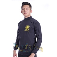 Kaos Satpam Kaos Security Kaos Satpam Terbaru Kerah Tinggi Kaos Security Lengan Panjang