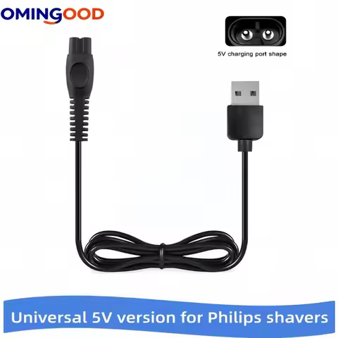 1/2PCS 5V Charger Cable For Philips Norelco One Blade QP2724 QP2834 MG5910 MG7910MG9510 MG9520 PQ888