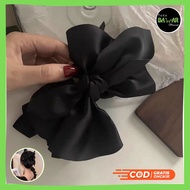 Jumbo Ribbon Hair Clip / Jumbo Ribbon Hair Clip / Korean Satin Ribbon Hair Clip / Ribbon Hair Clip