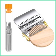 Darning Kit with 9 Needles Small Portable Quick Tool Knit Patch Darning Loom for Women Beginners Tai