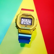 Casio G-Shock Rasta DW-5600CMA-9 DW-5600CMA DW-5600 Jamtangan Lelaki Men watch