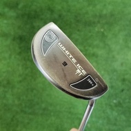 PUTTER ODYSSEY WHITE ICE 9 ความยาว 35 นิ้ว รูปทรงมอลเล็ต ออกแบบคอไม้พิเศษ พัตต์ง่ายเลย ไม้กอล์ฟพรีเม