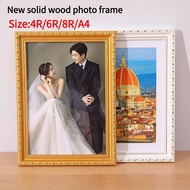 4R/6R/8R/A4 European style photo frame wholesale photo studio wedding photo wall decoration certific