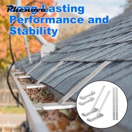 [Phenovo] 5" Aluminum Gutter Hanger, Gutter Support Solution, Mounting Without Eaves