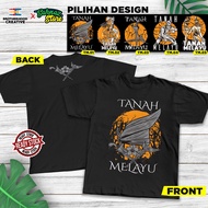 TERLARIS Baju Tanah Melayu, tshirt lelaki unisex 100% cotton rare design