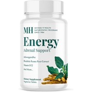 MICHAEL'S Health Naturopathic Programs Energy Adrenal Support - 90 Vegetarian Tablets - Nutrients fo