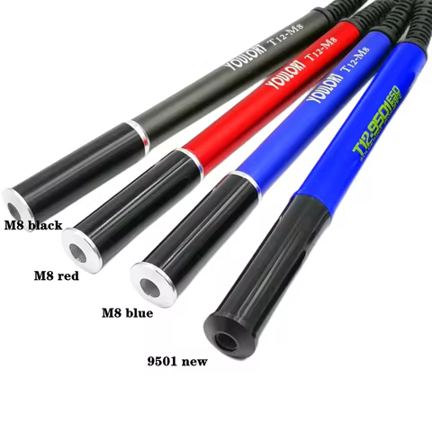 4pins T12-M8 9501 Handle For T12-717A/828A/606A/705/805 Soldering Iron stationTemperature Digital El