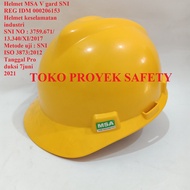 LOKAL Safety Helmet SNI MSA Local / Fastrack Rotating Nest Project Helmet / SNI Local MSA Helmet / L