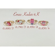 6K GOLD RING FOR CHILDREN