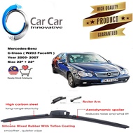 Mercedes-Benz C-Class Facelift (W203) Wiper Wiper Blades Car Windshield Year 2005-2007 ( 1 pair -Siz