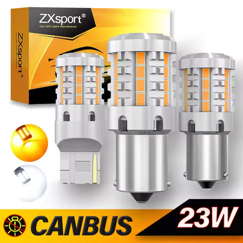 23W BAU15S PY21W LED 1156 P21W Canbus Bulbs Car For BMW F22 F30 F32 2 3 4 Series E46 E90 Rear Turn S